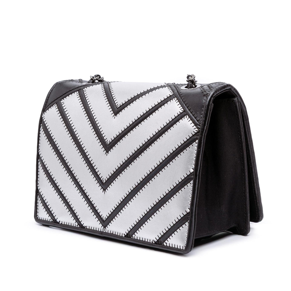 Chanel Small Chevron Lambskin Couture Flap