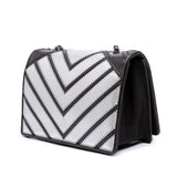 Chanel Small Chevron Lambskin Couture Flap