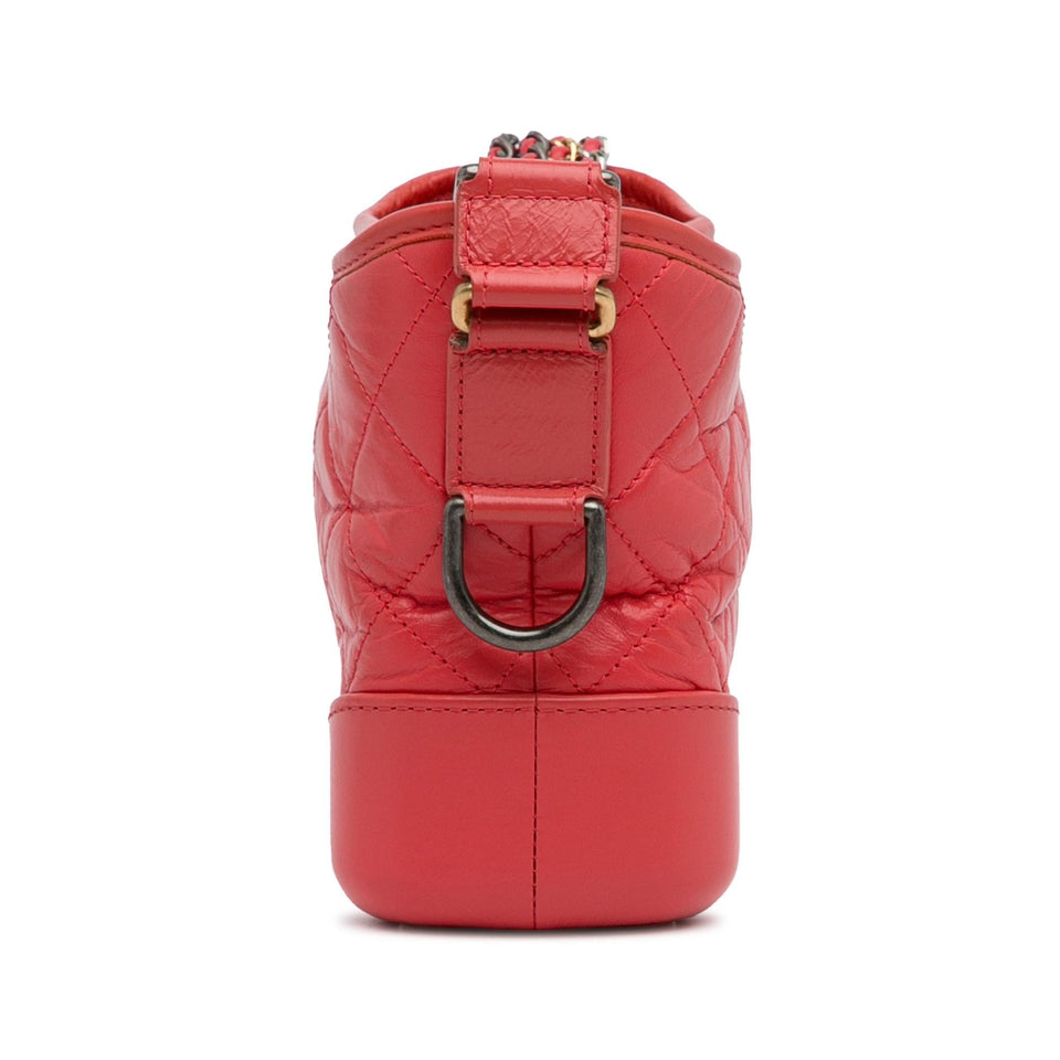 Chanel Small Chevron Lambskin Gabrielle Crossbody