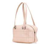 Chanel Small Choco Bar Caviar LAX Bowler Bag