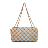 Chanel Small Denim Canebiers Net Flap
