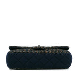 Chanel Small Jersey Tweed Flap