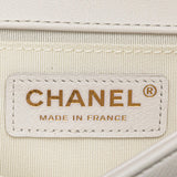 Chanel Small Lambskin Embroidered Boy Flap
