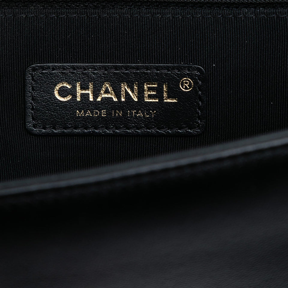 Chanel Small Lambskin Entwined Chain Flap