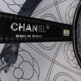 Chanel Small PVC and Crumpled Calfskin Camellia Coco Bucket Bag