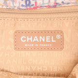 Chanel Small Printed Canvas Watercolor Clover Flap