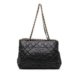 Chanel Small Quilted Calfskin Chain Me Tote
