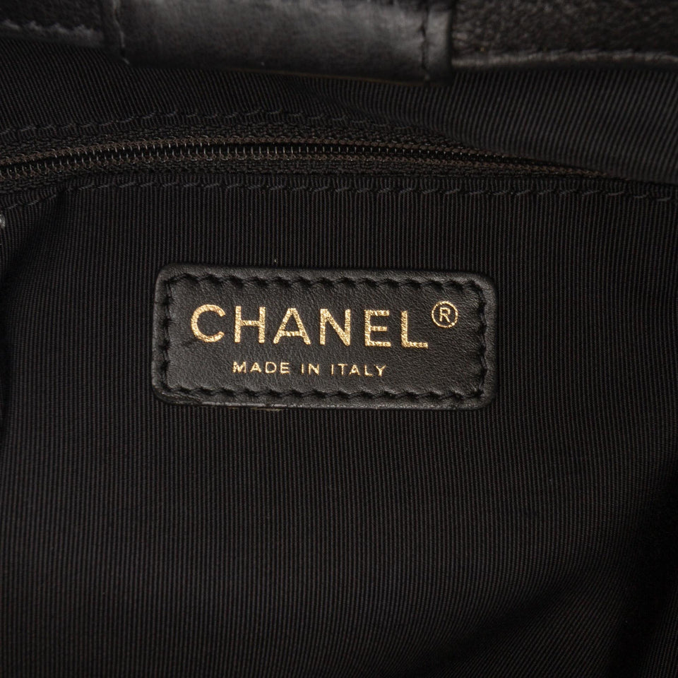 Chanel Small Quilted Calfskin Chain Me Tote