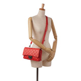 Chanel Small Quilted Goatskin Double Carry Waist Chain Flap