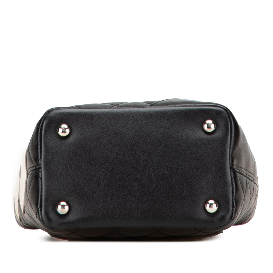 Chanel Small Quilted Lambskin Cambon Ligne Tote