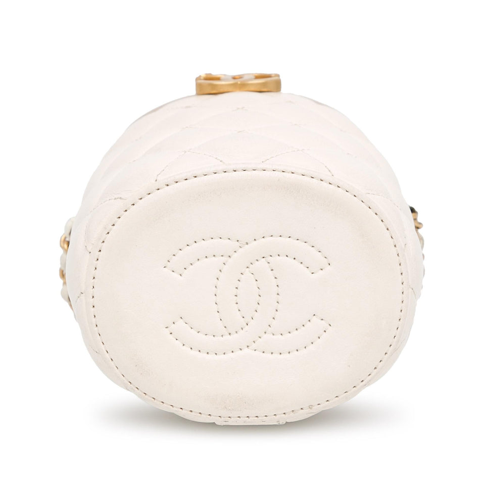 Chanel Small Quilted Lambskin Crown Box Bag