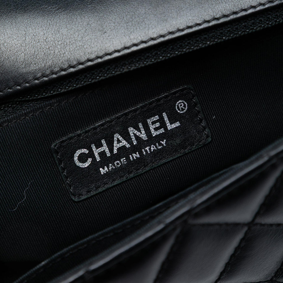 Chanel Small Quilted Lambskin Mademoiselle Chic Flap