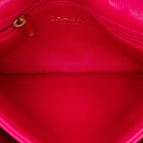 Chanel Small Quilted Lambskin On And On Chain Flap