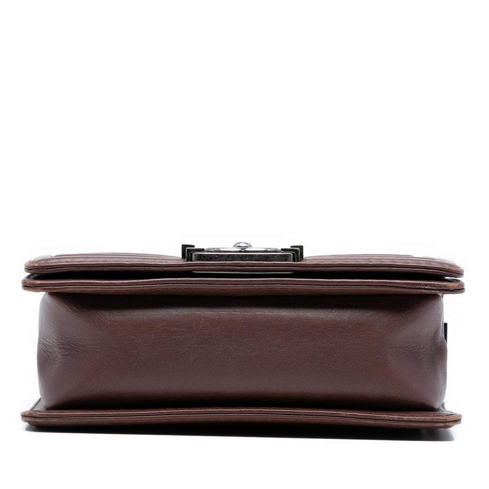 Chanel Small Quilted Lambskin Wild Stitch Boy Flap