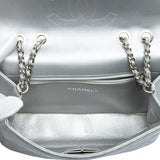 Chanel Small Quilted Metallic Caviar CC Filigree Flap