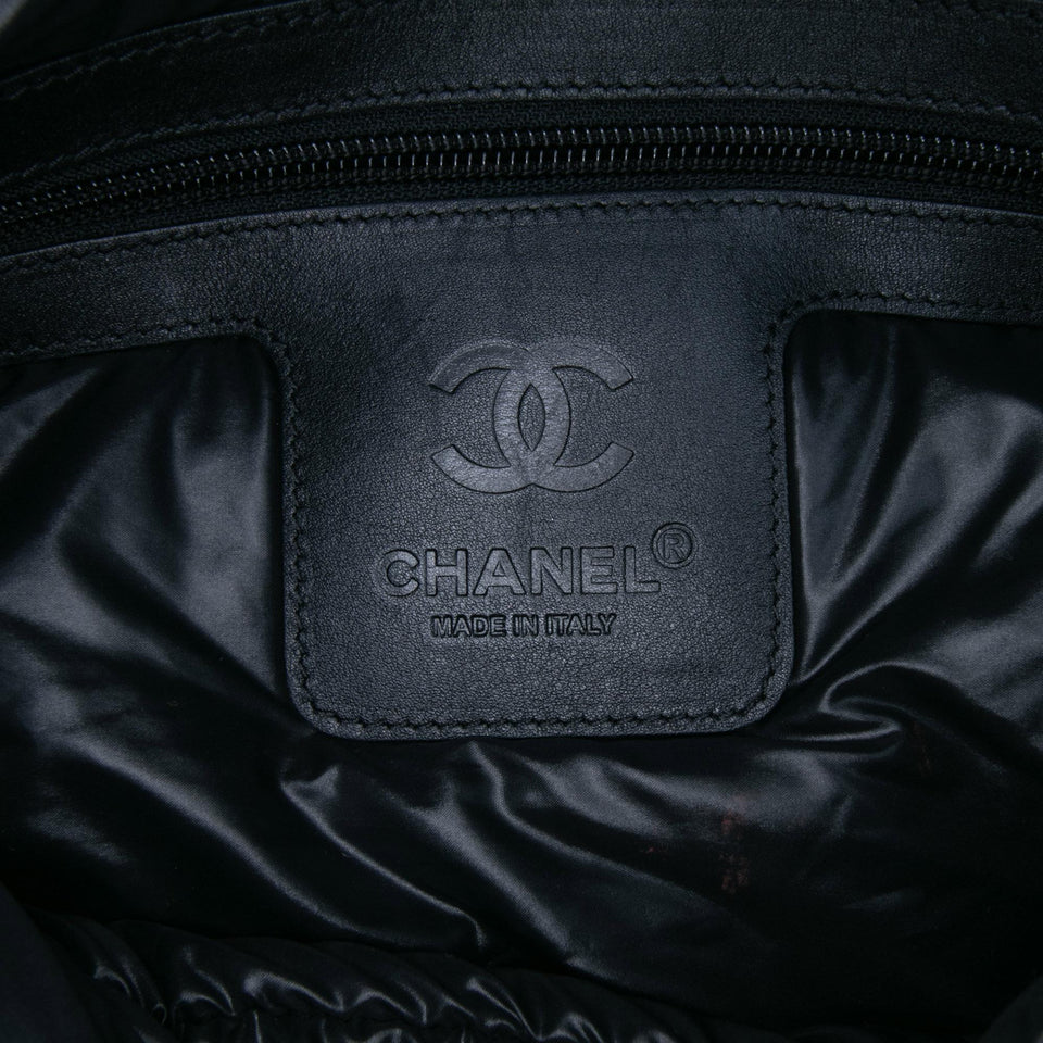 Chanel Small Quilted Nylon Coco Cocoon Tote