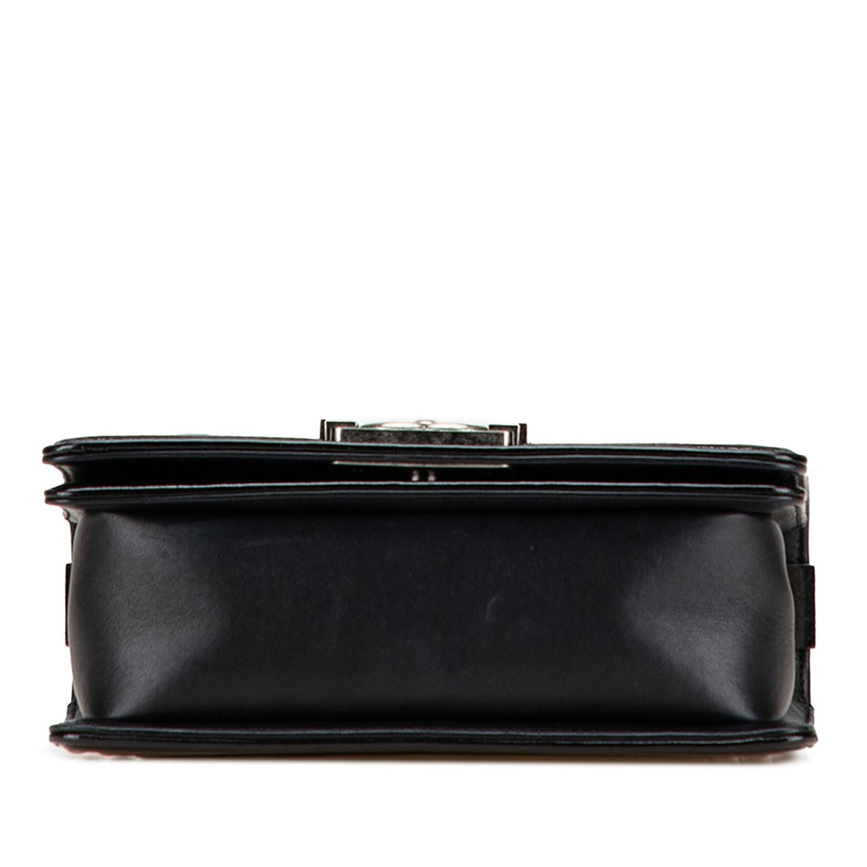Chanel Small Quilted Patent Boy Flap