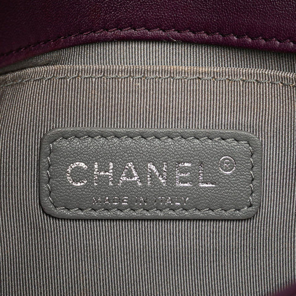 Chanel Small Quilted Velvet Boy Flap