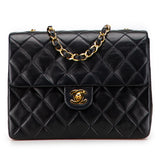 Chanel Square Quilted Lambskin Single Flap