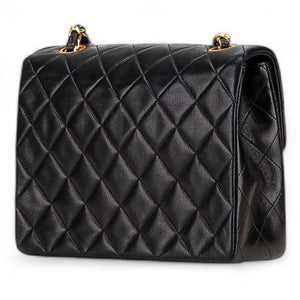 Chanel Square Quilted Lambskin Single Flap