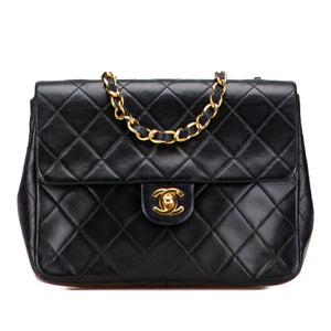 Chanel Square Quilted Lambskin Single Flap