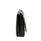 Chanel Studded Leather Wallet on Chain