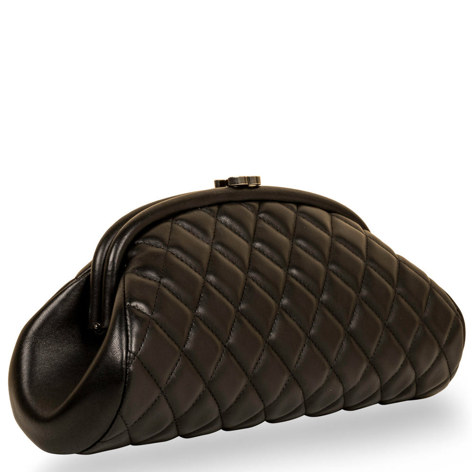 Chanel Timeless Half Moon Clutch