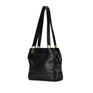 Chanel Triple CC Caviar Shoulder Bag