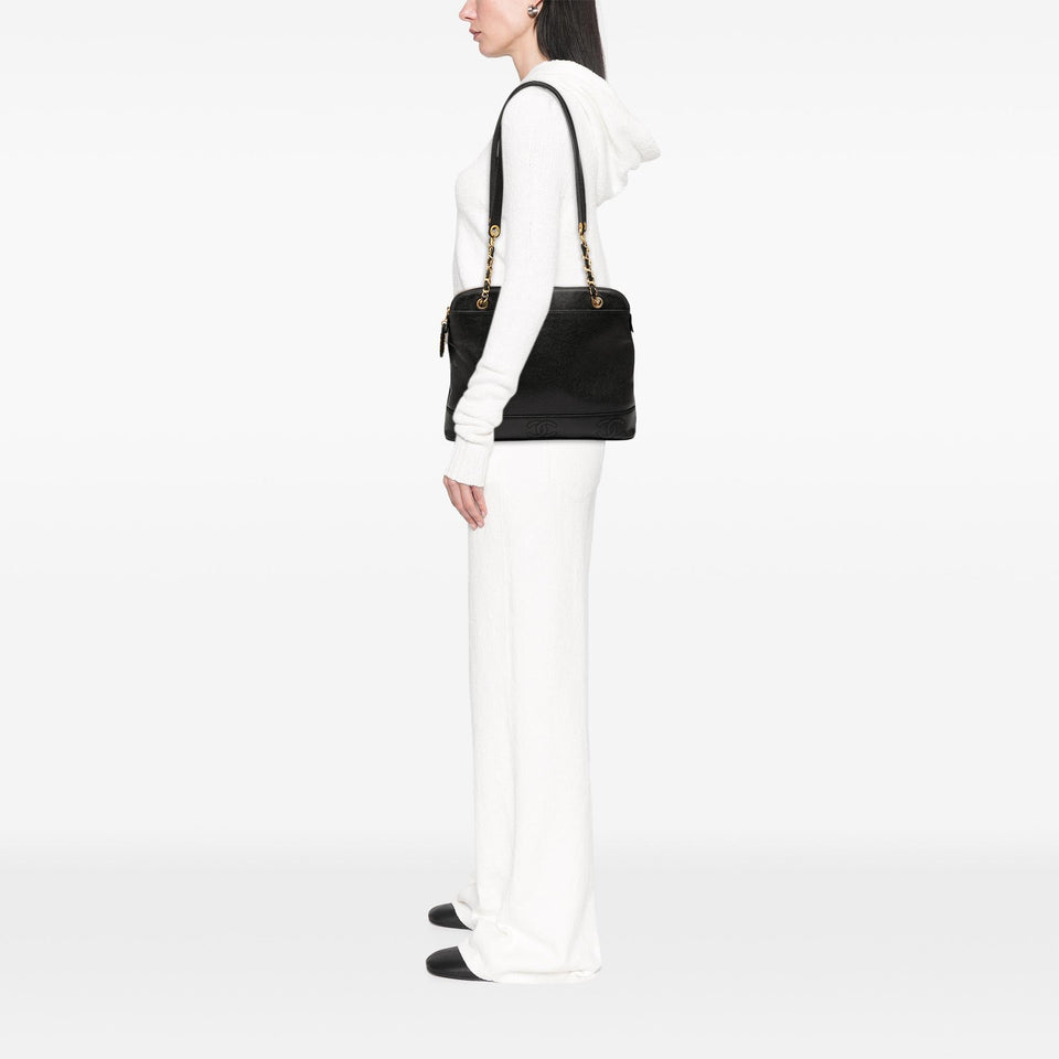 Chanel Triple CC Caviar Shoulder Bag