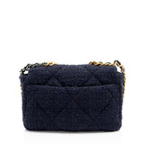 Chanel Tweed 19 Medium Flap Bag