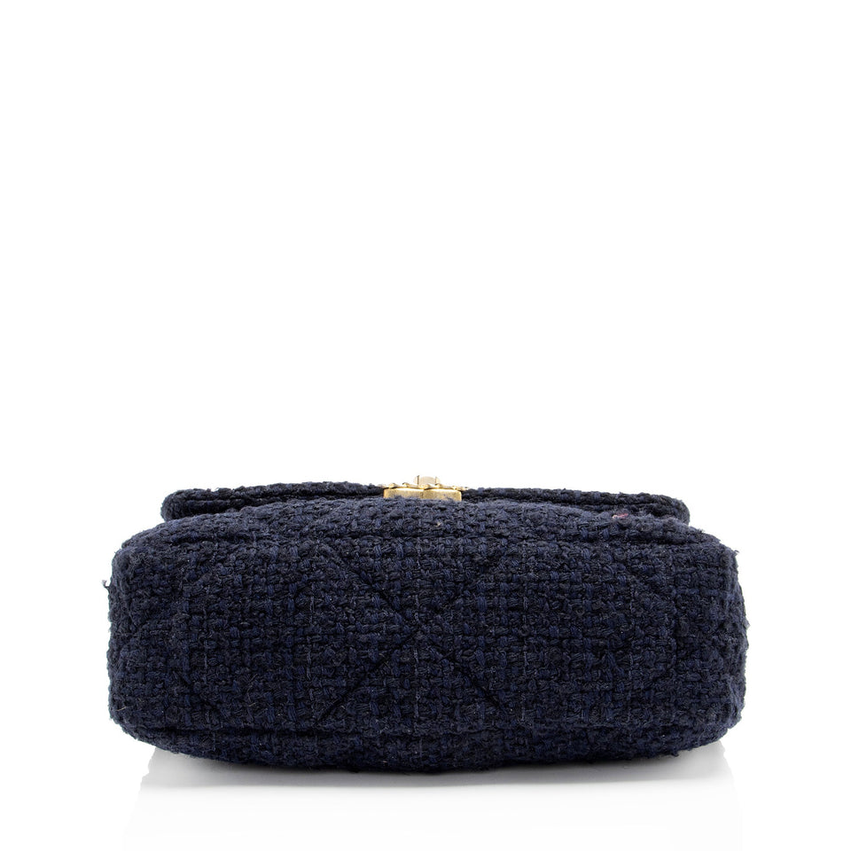 Chanel Tweed 19 Medium Flap Bag