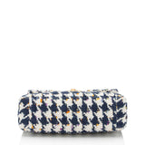 Chanel Tweed Houndstooth 19 Medium Flap Shoulder Bag