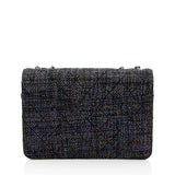 Chanel Tweed Lambskin Beauty Lock Flap Bag