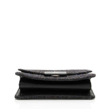 Chanel Tweed Lambskin Beauty Lock Flap Bag