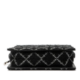 Chanel Tweed and Resin Zipped Chain Shopping Bag