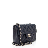Chanel Vintage Caviar Classic Square Mini Flap Bag
