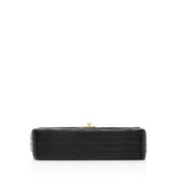 Chanel Vintage Lambskin Circle CC Flap Shoulder Bag