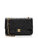 Chanel Vintage Lambskin Classic Medium Double Flap Bag