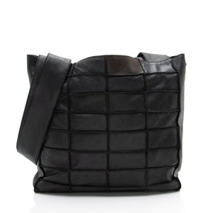 Chanel Vintage Lambskin Patchwork Tote