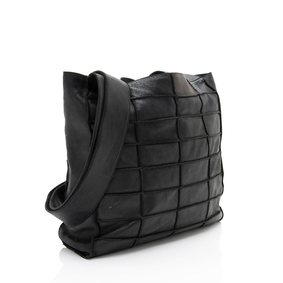 Chanel Vintage Lambskin Patchwork Tote