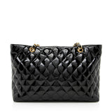 Chanel Vintage Patent Leather CC Tote - FINAL SALE (SHF-19446)