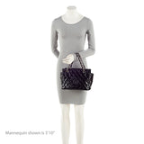 Chanel Vintage Patent Leather Timeless CC Petite Tote