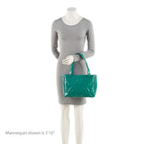 Chanel Vintage Patent Leather Triple CC Small Tote