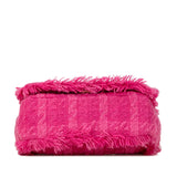 Chanel Wool Tweed Giant Logo Flap