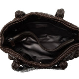 Chanel Wrinkled Lambskin Hidden Chain Tote