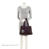 Chanel Wrinkled Lambskin Hidden Chain Tote