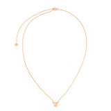 Chanel 18K Beige Gold Coco Crush Pendant Necklace