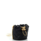 Chanel About Pearls Bucket Bag