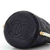 Chanel About Pearls Bucket Bag