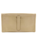 Chanel Beige Lambskin Vintage CC Clutch